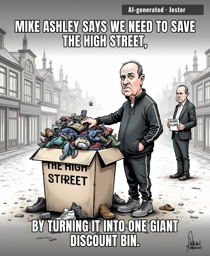Mike Ashley complaining about 'populist' retail is like a serial arsonist criticizing your choice of fire extinguisher.