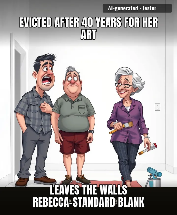 40 years of murals, zero lease, and one very motivated neighbor with a paint sprayer.