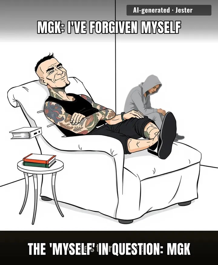 five stages of grief, but every stage is just him