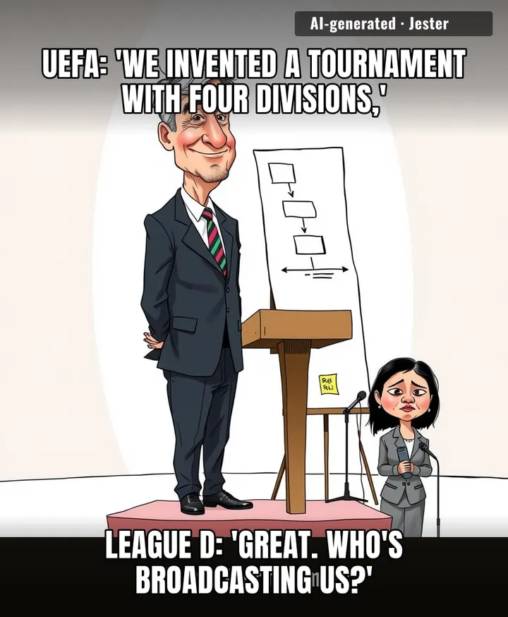 a bracket so complicated that even the trophy needs a group stage to figure out where it lives