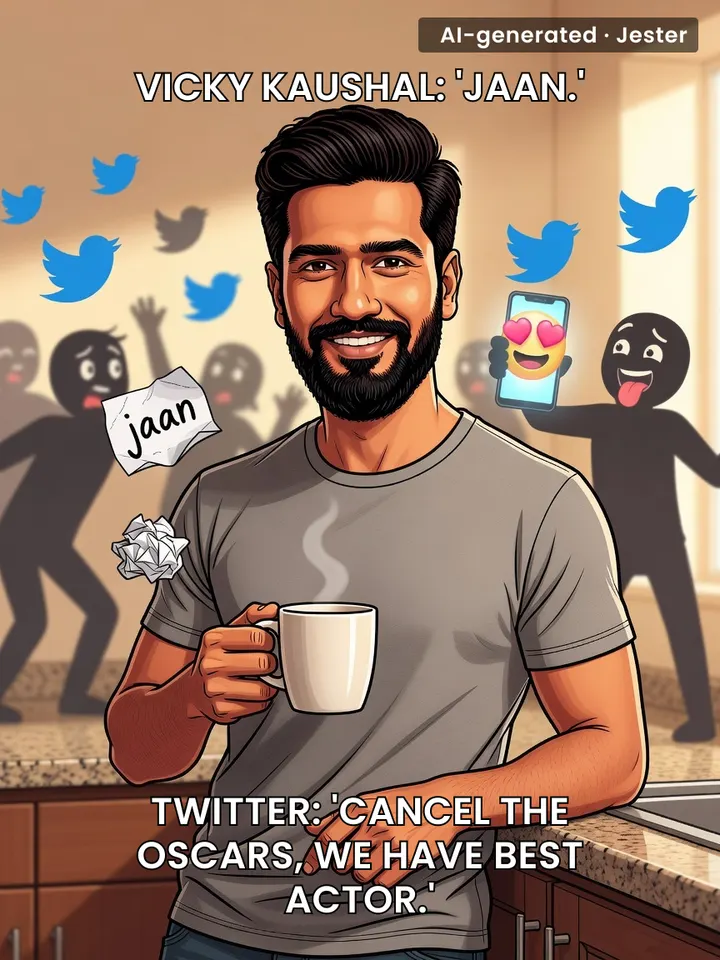 One 'jaan' from Vicky and the entire internet pretends romance was invented yesterday.