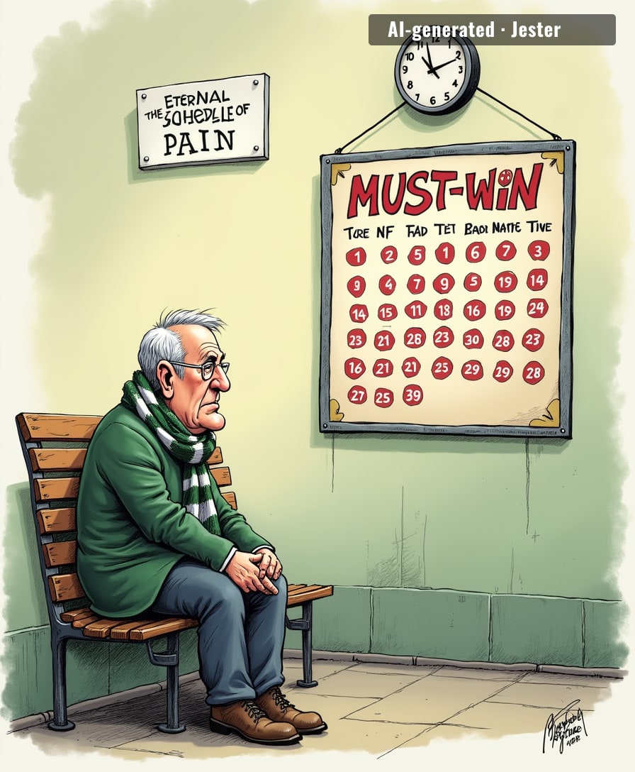 Rapid Vienna's fixture list looks less like a schedule and more like a support group's meeting plan.