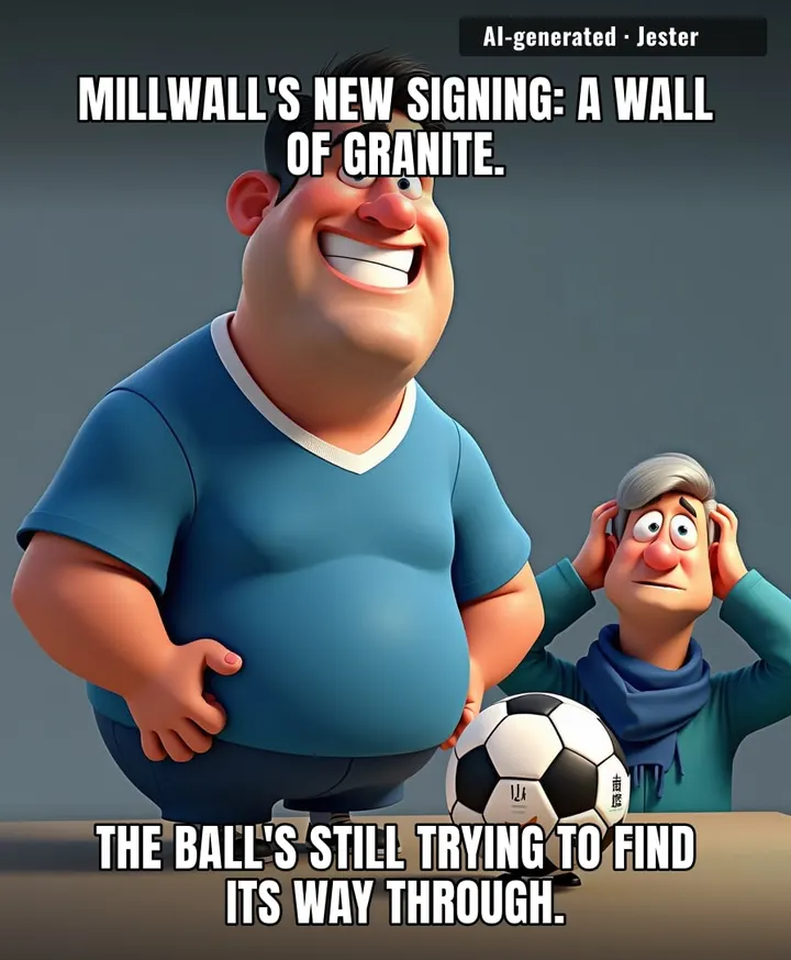 Danny Batth's joining Millwall, so the ball's first touch will be a brick wall — the fans' hearts are already in the same condition.