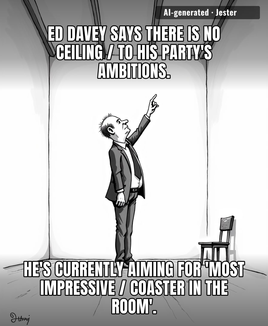 when you have 72 seats, every ceiling is a floor.