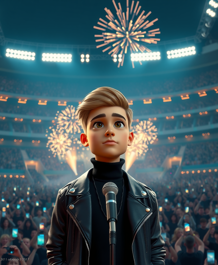 WORLD CUP HALFTIME. JUSTIN BIEBER SINGS 'HALLELUJAH.' STREAMS SURGE.