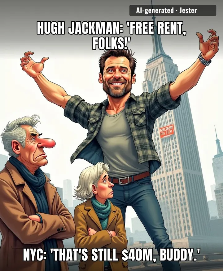 When Wolverine's healing factor can't sell a Manhattan flat, maybe it's not the price—it's the neighbors.