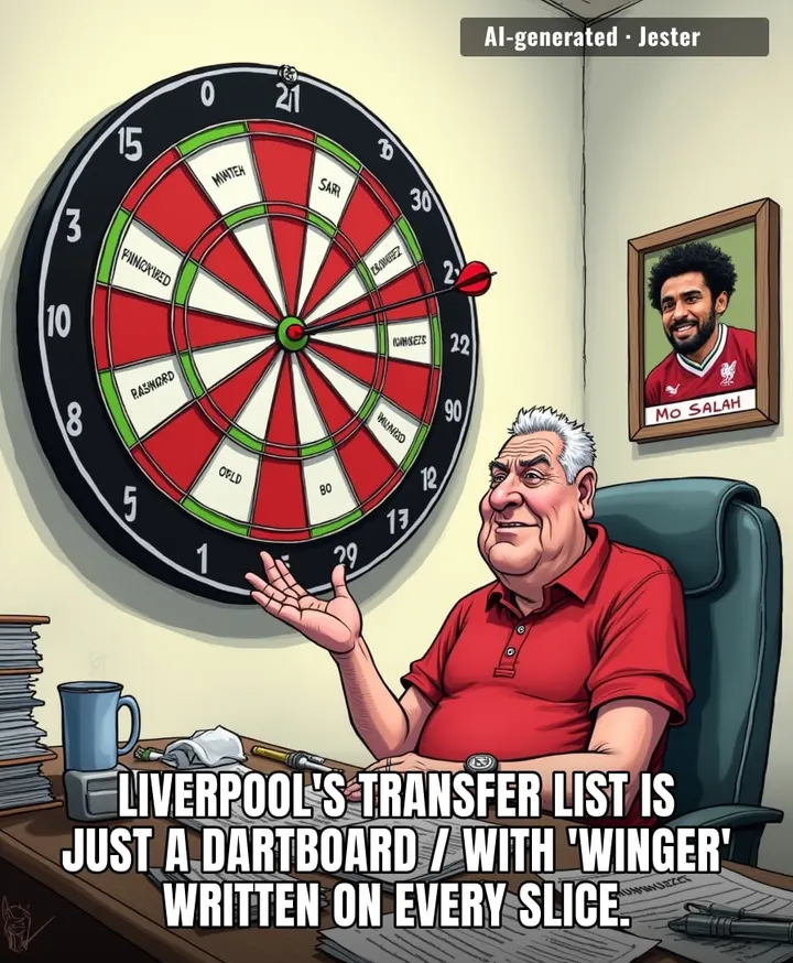 Somewhere, a 14-year-old with decent pace just got added to Liverpool's scouting spreadsheet.