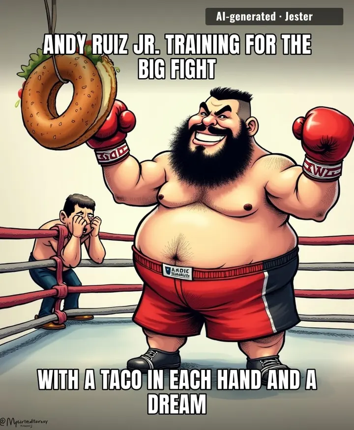 Ruiz's new strategy: confuse the opponent by looking like two different fighters in the same round.