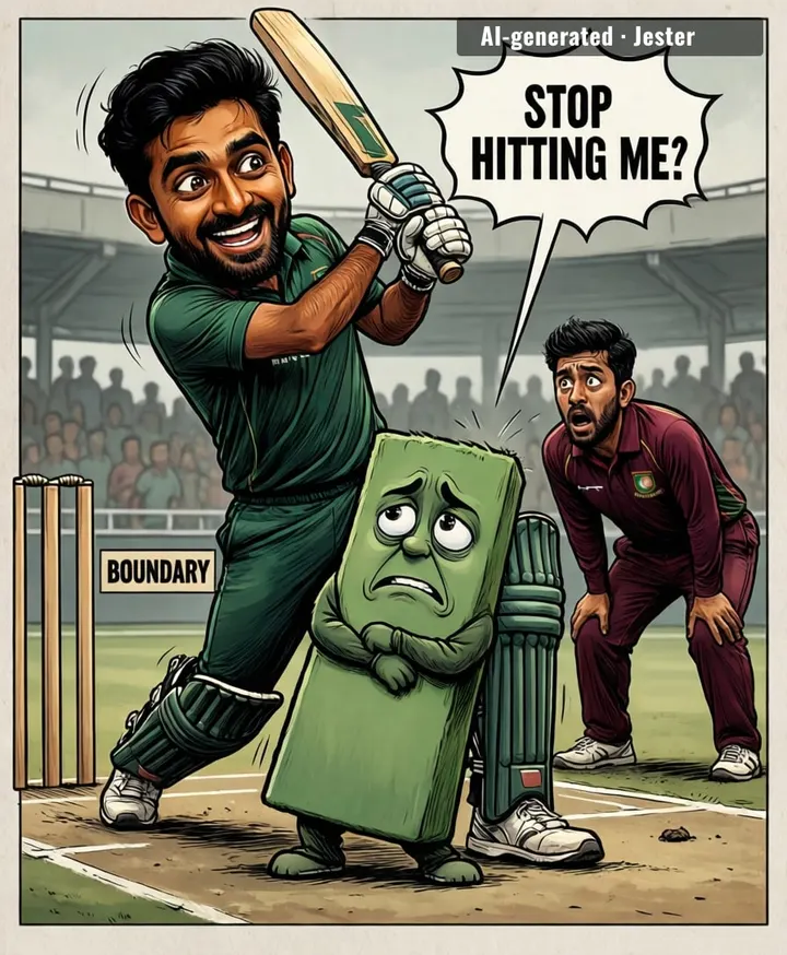 Cricinfo's Player of the Match: the match itself.