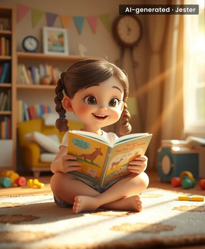 This is what 'getting lost in a book' actually looks like.