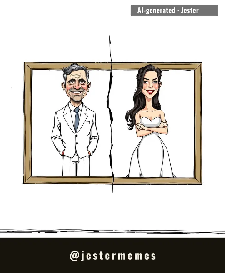 the family portrait is giving 'we support you' with a 2% approval rating
