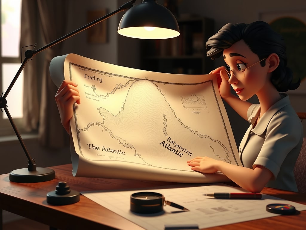 The Woman Who Mapped the Ocean Floor and Was Called a Fraud