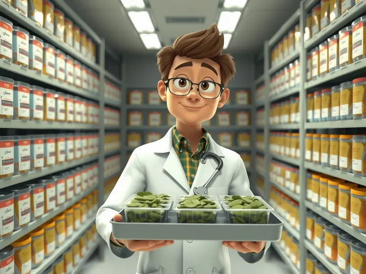 Scientists at Lebanon's International Center for Agricultural Research in the Dry Areas (ICARDA) work to preserve vital seed collections.