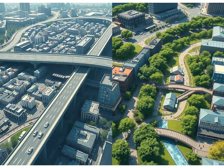 The trade cities keep making: a road removed is not automatically a neighborhood healed — the land, the rents and the traffic all have to be argued over separately.