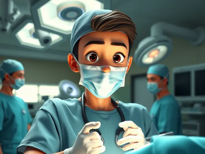 From the track to the operating room: McFall's medical career has been as trailblazing as his athletic one.