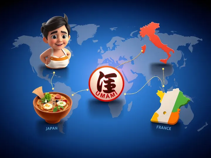 Umami is a global flavor, found in cuisines from Japan to Italy.