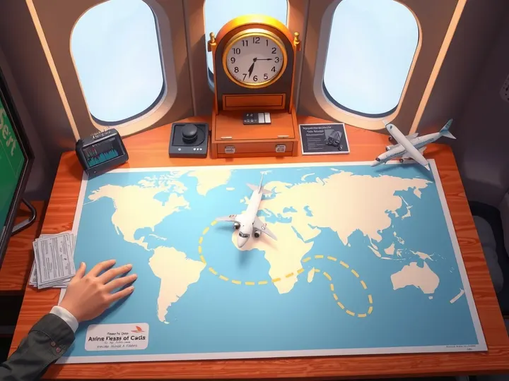 When the jet stream buckles, the great-circle route stops being the fast route — dispatchers redraw the track and the block time quietly grows.