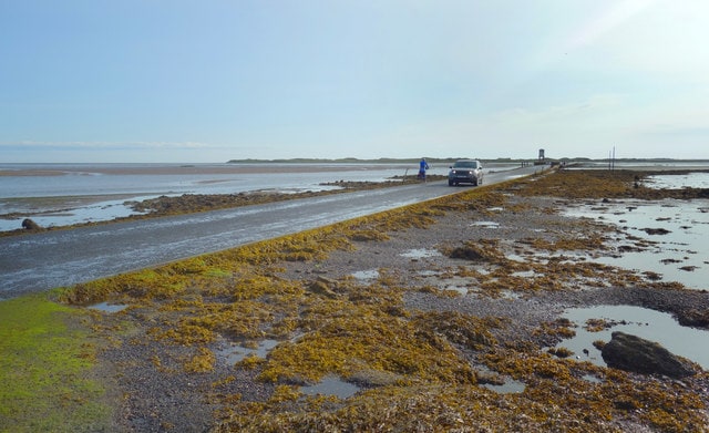 The Island Where the Only Way In Is a Footbridge and the Only Way Out Is the Tide