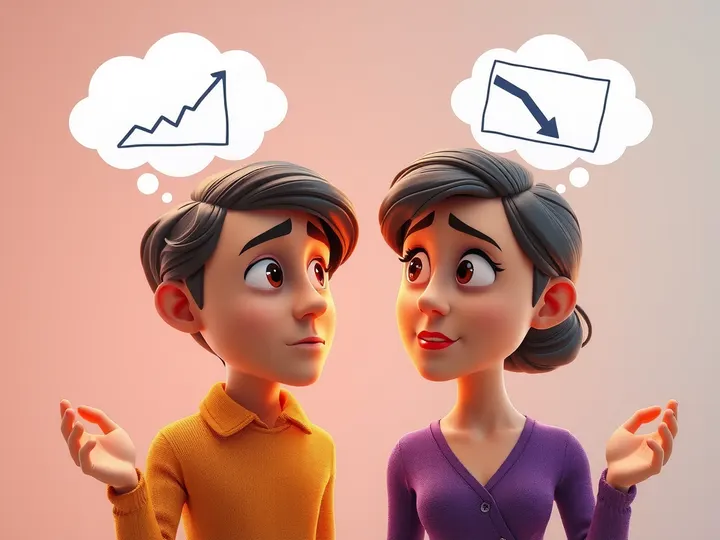 The Dunning-Kruger effect in action: the novice's confidence curve vs. the expert's self-doubt.